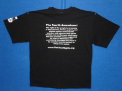 Fourth Amendment t-shirt
