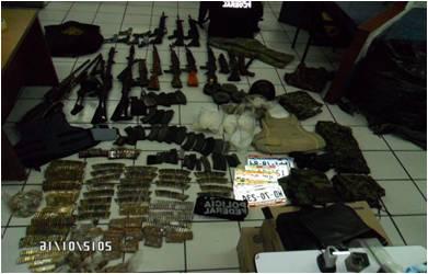 Mexico drugs and guns Nayarit Jan 2012.jpg