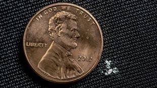 That's enough fentanyl to kill you. It killed thousands this year. (dea.gov)