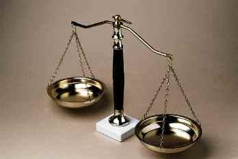 the scales of justice tip slightly closer to sanity