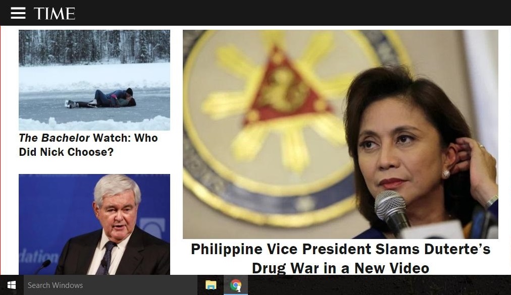 VP Leni Robredo's video for our UN event, on TIME.com