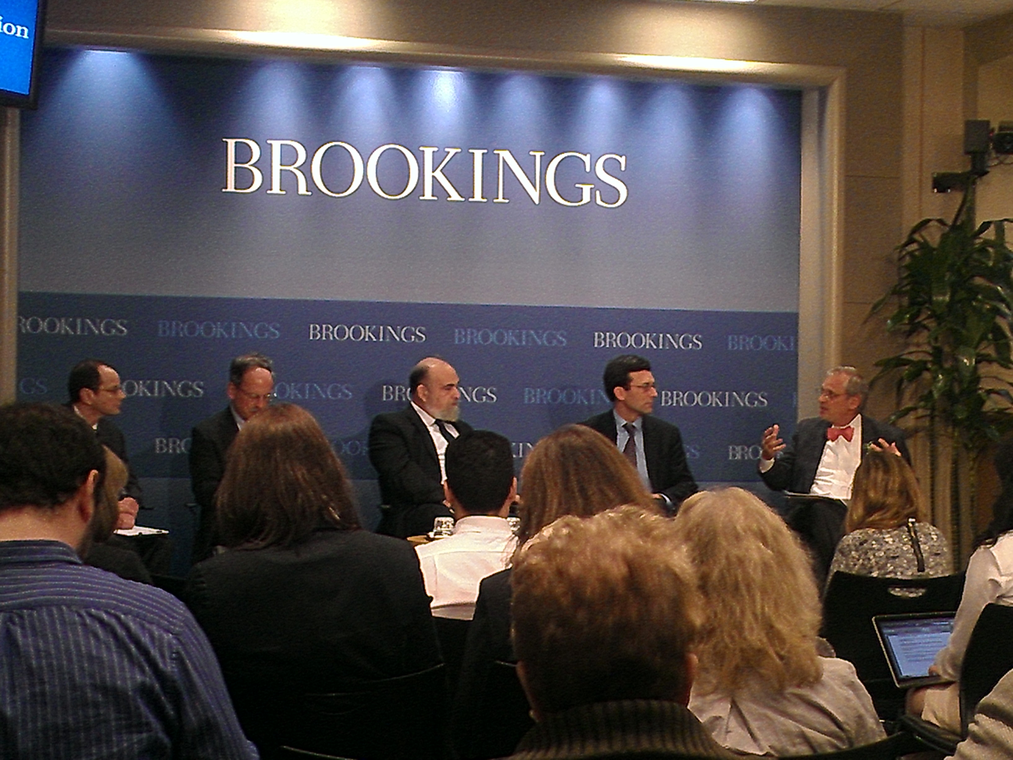 Earl Blumenauer at Brookings marijuana legalization forum, April 2013