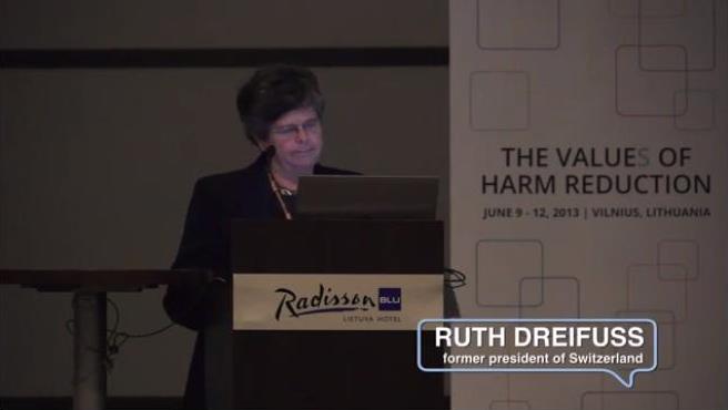 Ruth Dreifuss, former president of Switzerland