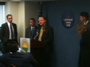 Rep. Jared Polis at National Cannabis Industry Association press conference, April 2011
