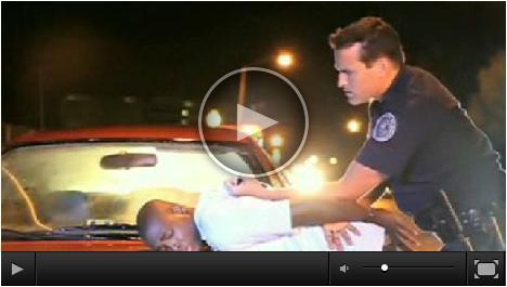drug arrest scene, "10 Rules for Dealing with Police," flexyourrights.org