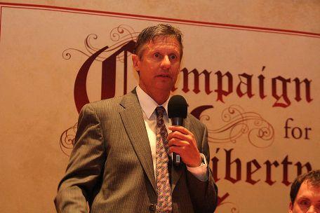 Former New Mexico Gov. Gary Johnson wants to legalize marijuana. (image via Wikimedia.org)