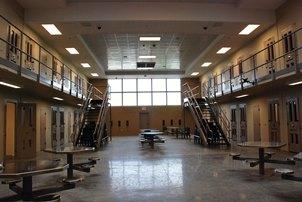 Jail populations have been declining for a decade. (Wikimedia)