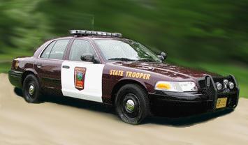 Minnesota State Patrol cruiser (image via Wikimedia)
