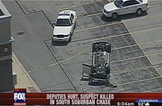 The aftermath of an undercover drug operation that spun "out of control," according to police.