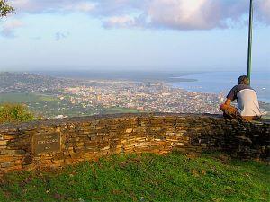 View from old Fort George, Trinidad & Tobago, where marijuana has just been legalized. (Creative Commons)