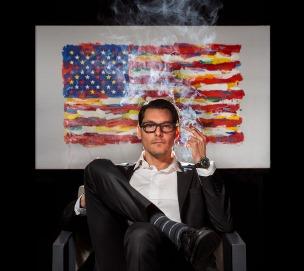 Illinois Democratic congressional contender Benjamin Thomas Wolf lights up in new ad. (wolfforcongress.com)