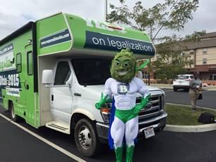 "Buddie," the Ohio legalization initiative mascot (responsibleohio.com)