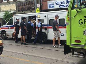 Cannabis Culture storefront bust in Toronto Thursday (Twitter/@EbonyReneeBaker)