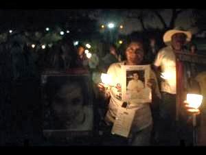 Caravan for Peace vigil, Brownsville, Texas, August 2012