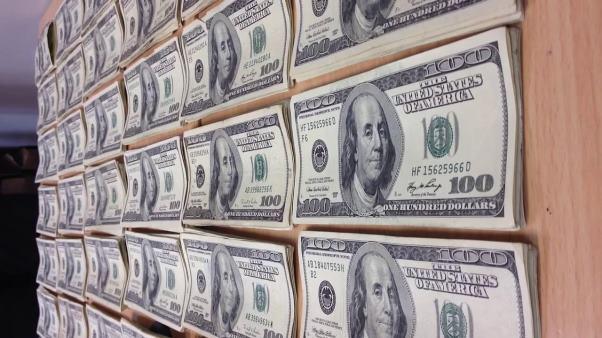 Seized money from a drug investigation. The DEA has seized $4 billion in the past decade, most of it with no criminal charges. 