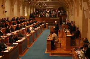 Czech senate chamber