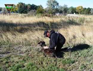 South Dakota Highway Patrol drug dog and trainer. How long can you be detained waiting for them to show up? (dps.sd.gov)