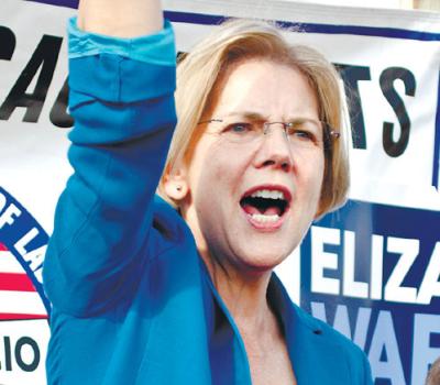 Elizabeth Warren. (Tim PierceCreative Commons) https://www.flickr.com/photos/qwrrty/815200