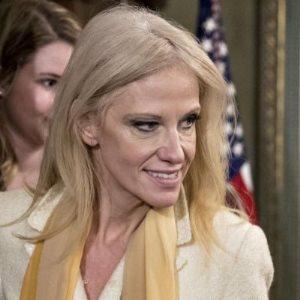 Kellyanne Conway, Trump drug policy advisor (somehow). (Twitter)