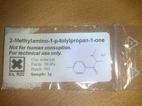 Mephedrone, now available in Europe only via the black market (image courtesy Wikimedia)